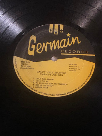 Various - Dance Hall Masters