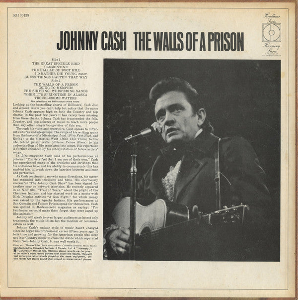 Johnny Cash - The Walls Of A Prison