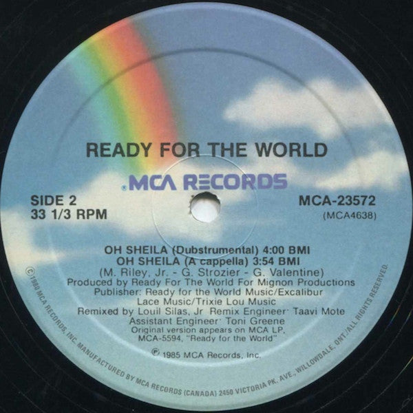 Ready For The World - Oh Sheila