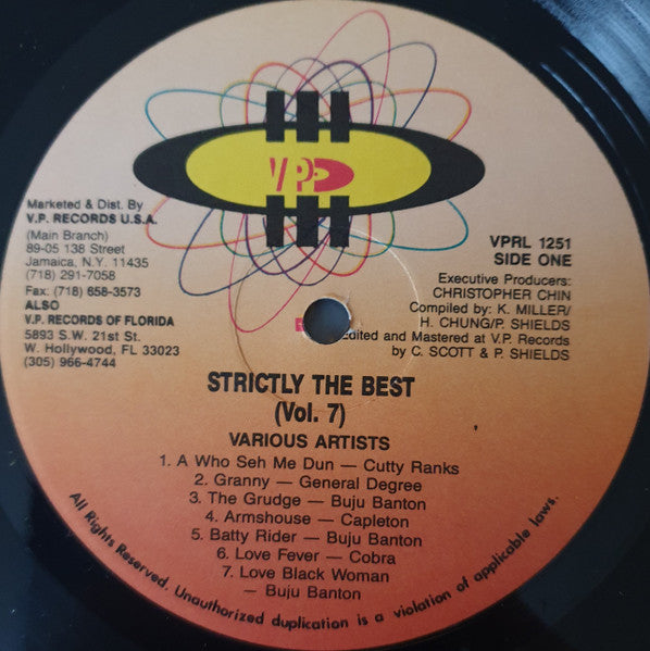 Various - Strictly The Best 7 - 1992