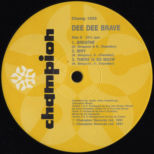 Dee Dee Brave - Album - 1991