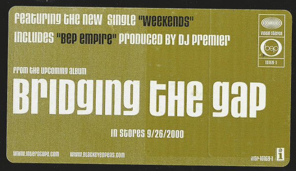 Black Eyed Peas - Weekends/ Bep Empire