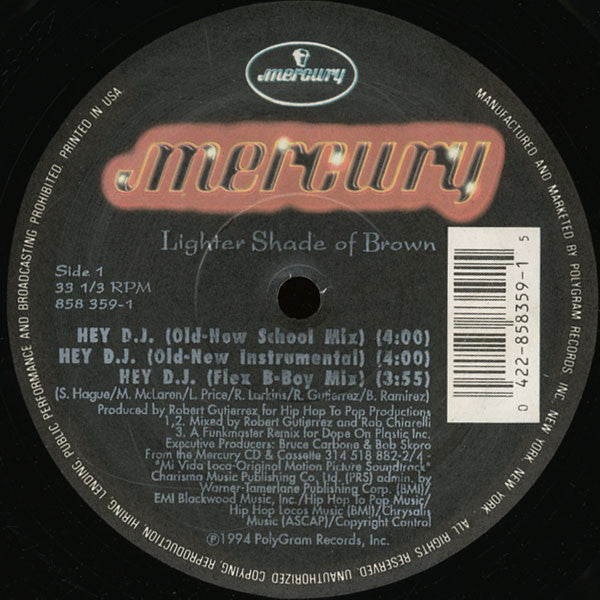 Lighter Shade Of Brown - Hey D.J.