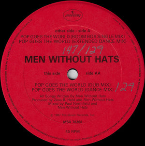 Men Without Hats - Pop Goes The World