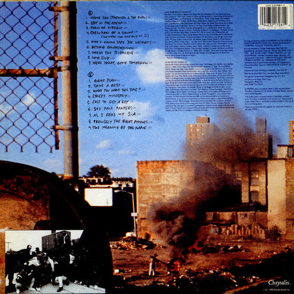 Gang Starr - Step In The Arena - 1990