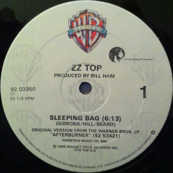 ZZ Top - Sleeping Bag - 1985