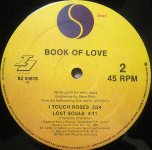 Book Of Love - I Touch Roses - 1985