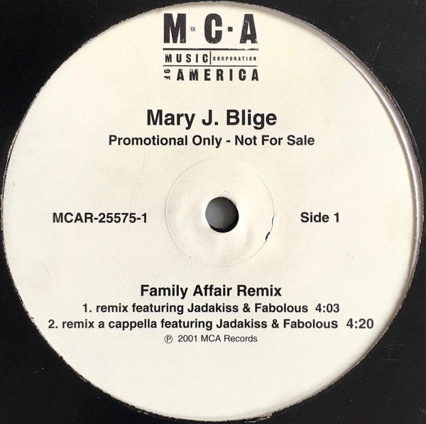 Mary J. Blige - Family Affair (Remix)