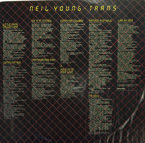 Neil Young - Trans - 1982