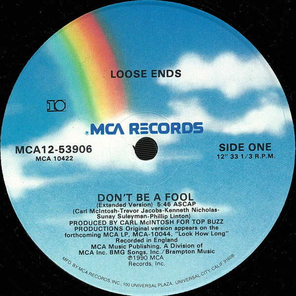 Loose Ends - Don't Be A Fool - 1990