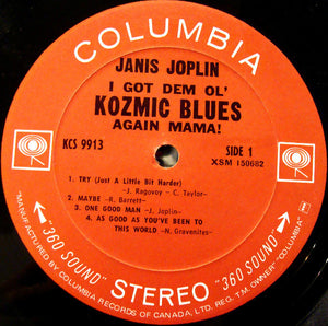 Janis Joplin - I Got Dem Ol' Kozmic Blues Again Mama! - 1969