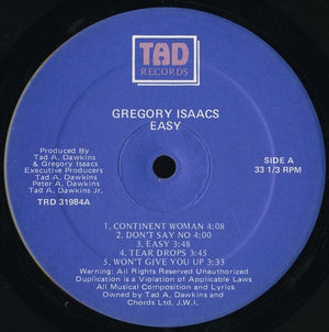 Gregory Isaacs - Easy
