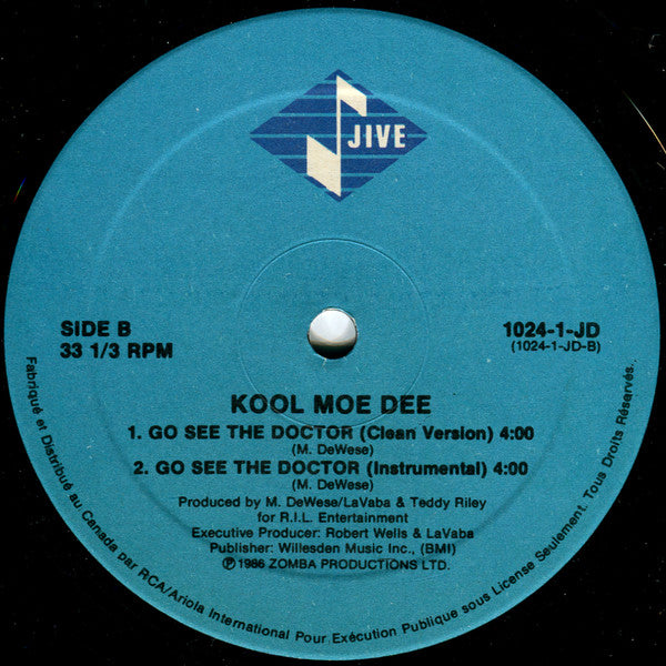 Kool Moe Dee - Go See The Doctor