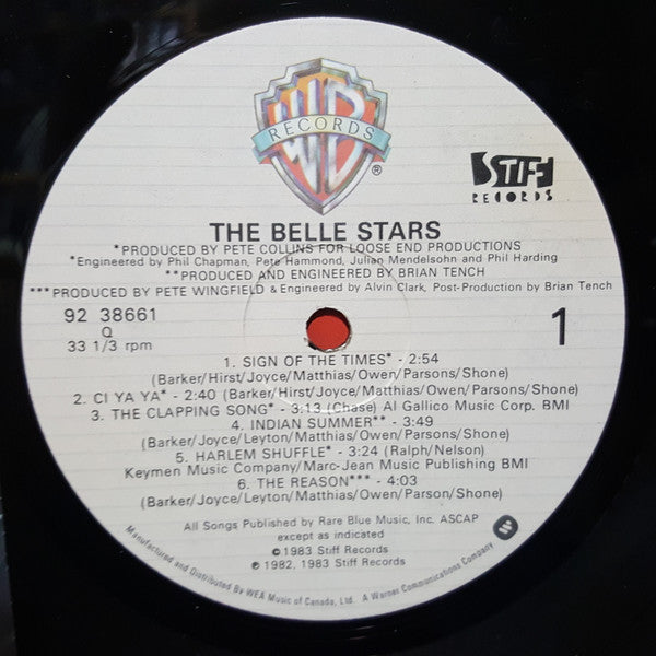 Belle Stars, The - The Belle Stars - 1983