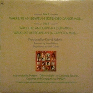 Bangles - Walk Like An Egyptian - 1986