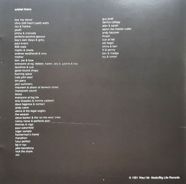 Orb, The - The Orb's Adventures Beyond The Ultraworld (CD) - 1991