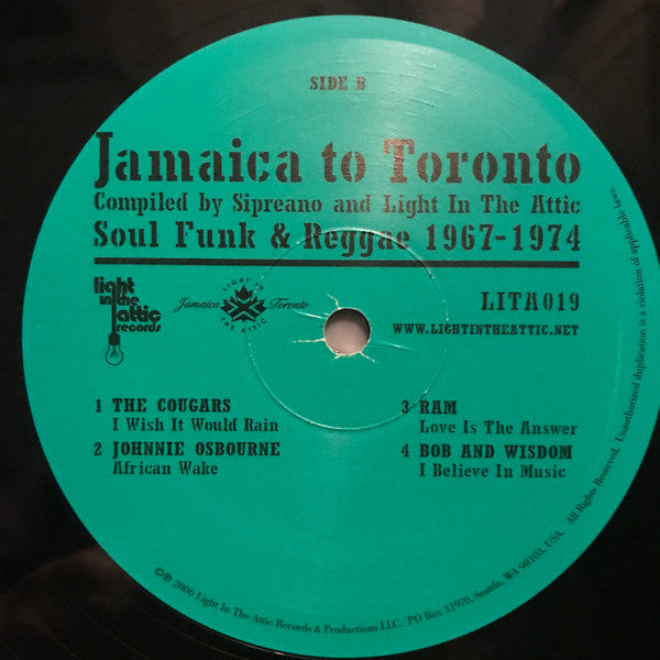 Various - Jamaica To Toronto (Soul Funk & Reggae 1967 - 1974) - 2006