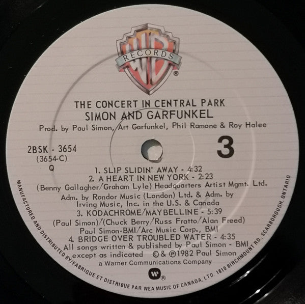 Simon & Garfunkel - The Concert In Central Park