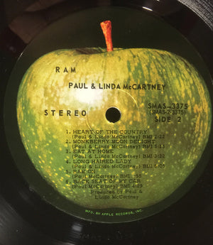 Paul And Linda McCartney - Ram Vinyl Record