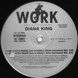 Diana King - I Say A Little Prayer - 1997