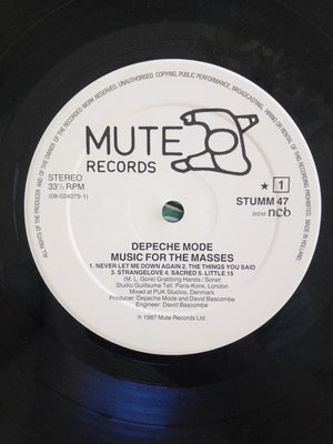 Depeche Mode - Music For The Masses - 1987