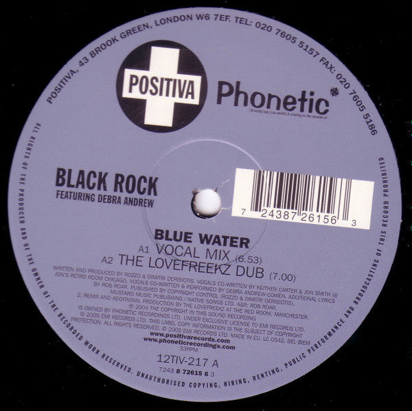 Black Rock - Blue Water (No. 1)
