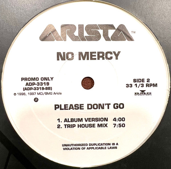 No Mercy - Please Don't Go - 1997