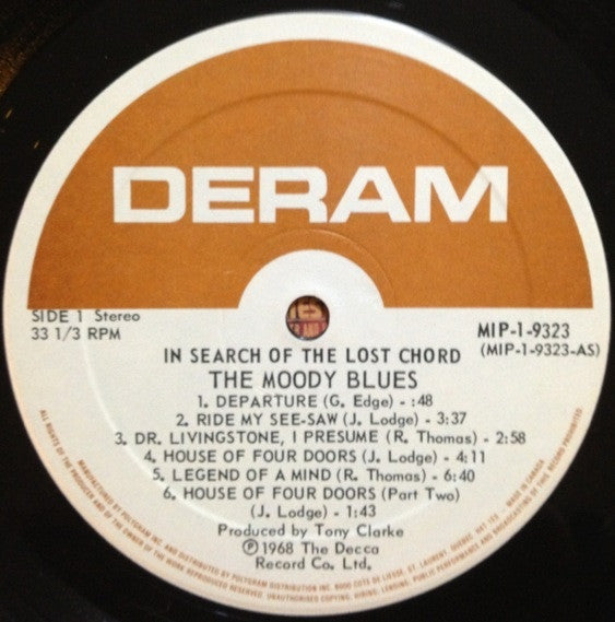 Moody Blues, The - In Search Of The Lost Chord - 1984