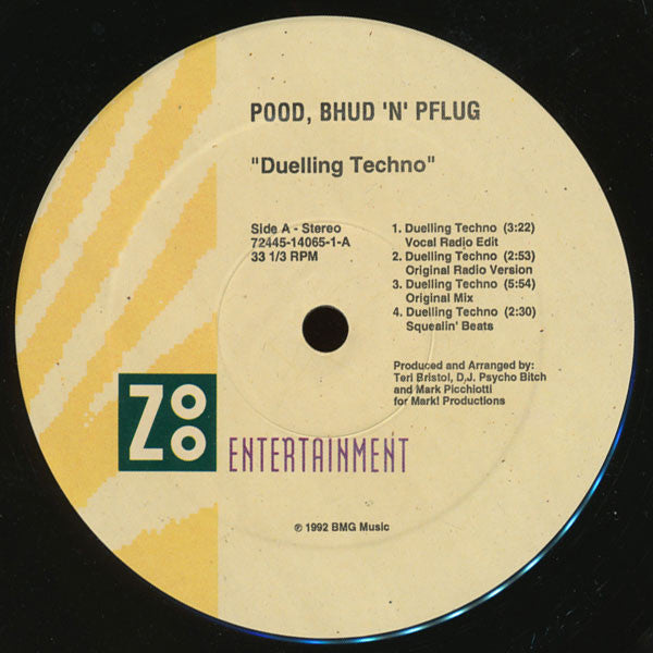 Pood, Bhud, 'N' Pflug - Duelling Techno