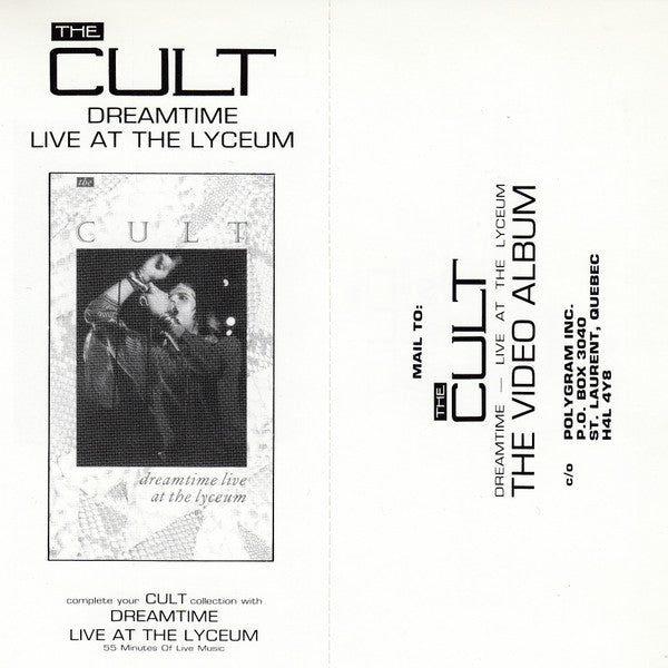 Cult, The - Live At The Lyceum - London - 20th May 1984 - 1986