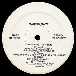 Marvin Gaye - Got To Give It Up