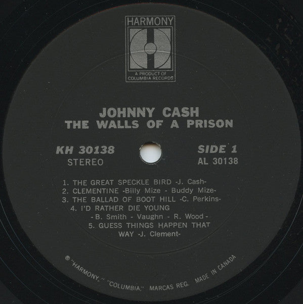 Johnny Cash - The Walls Of A Prison