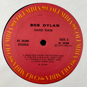 Bob Dylan - Hard Rain - 1976