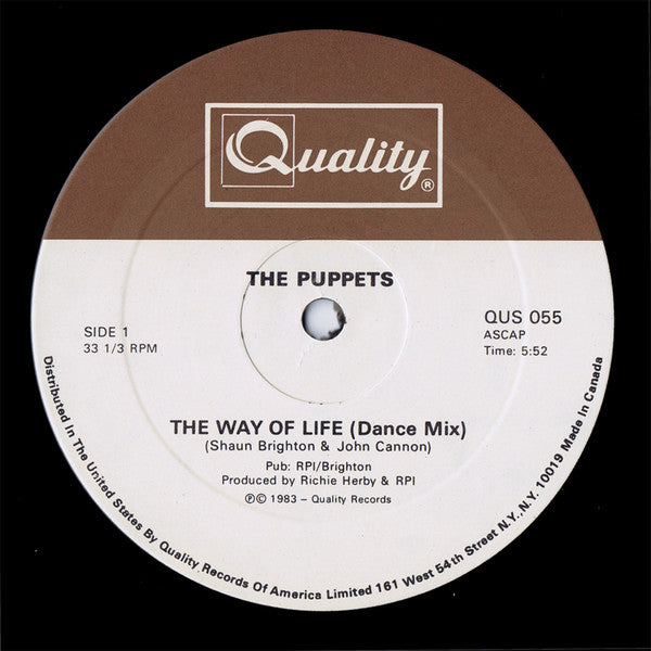 Puppets, The - The Way Of Life - 1983