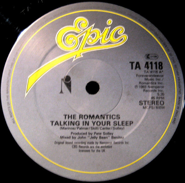Romantics, The - Talking In Your Sleep - 1983