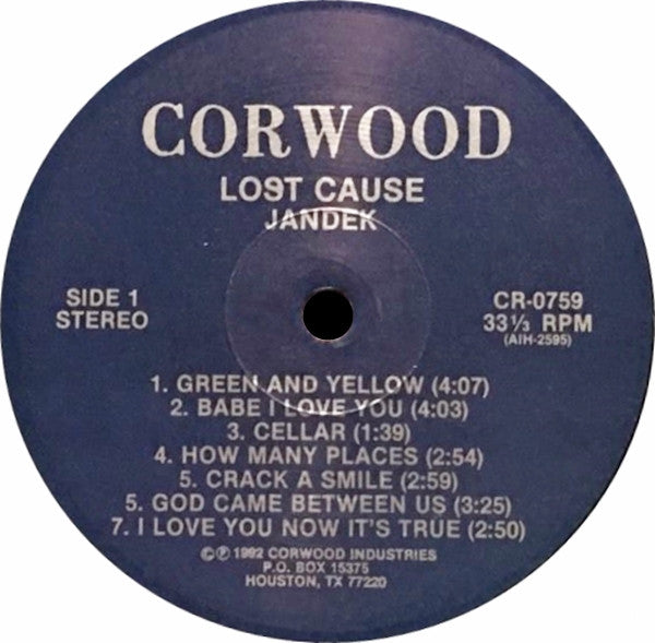 Jandek - Lost Cause