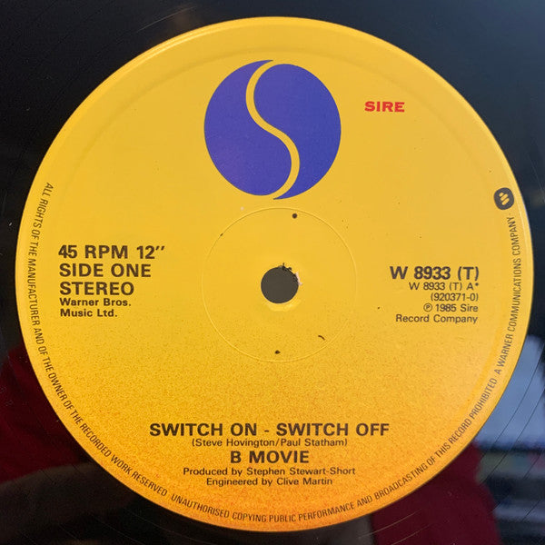 B-Movie - Switch On - Switch Off - 1985