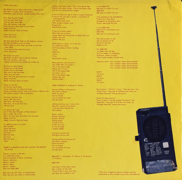 B-52's, The - The B-52's - 1979