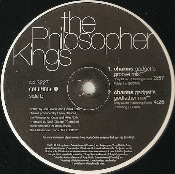 Philosopher Kings, The - Charms - 1995
