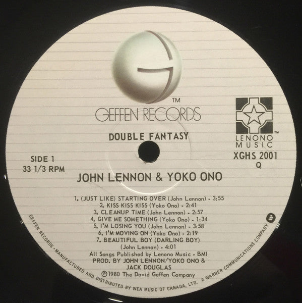 John Lennon & Yoko Ono - Double Fantasy