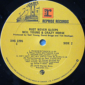 Neil Young & Crazy Horse - Rust Never Sleeps - 1979