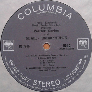 Walter Carlos - The Well-Tempered Synthesizer -