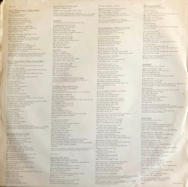 Barbra Streisand - Barbra Streisand's Greatest Hits - Volume 2 - 1978