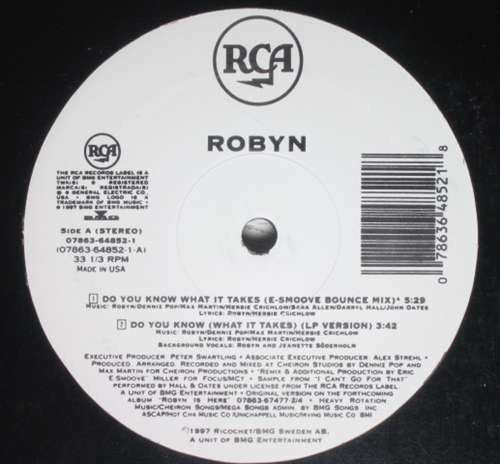 Robyn - Do You Know (What It Takes) - 1997