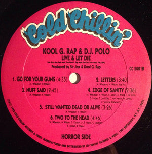 Kool G Rap & D.J. Polo - Live And Let Die