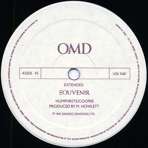 Orchestral Manoeuvres In The Dark - Extended Souvenir - 1981