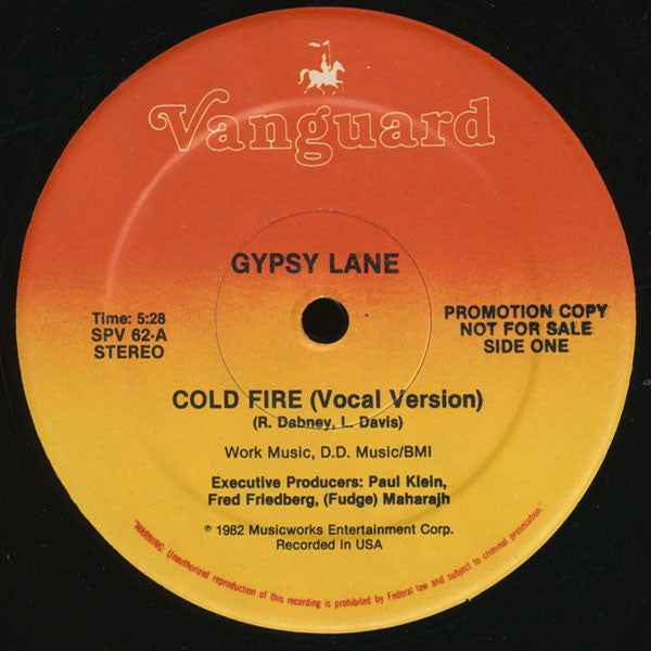 Gypsy Lane - Cold Fire - 1982