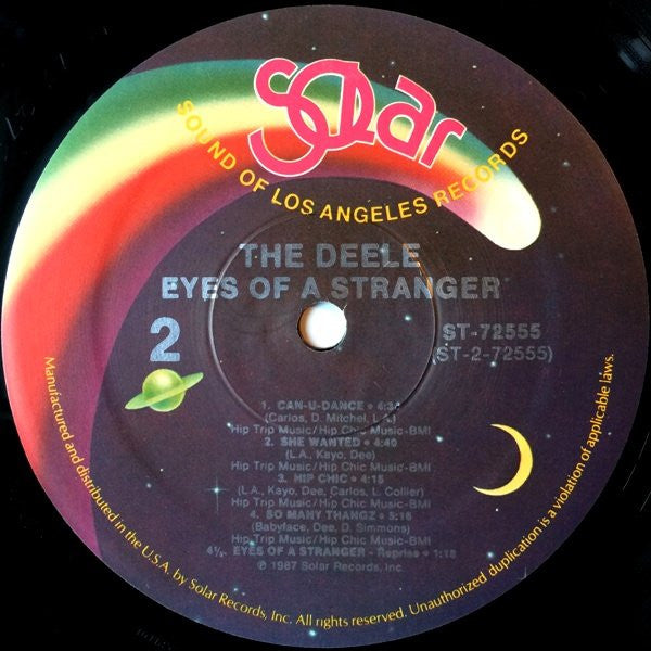 Deele, The - Eyes Of A Stranger - 1987
