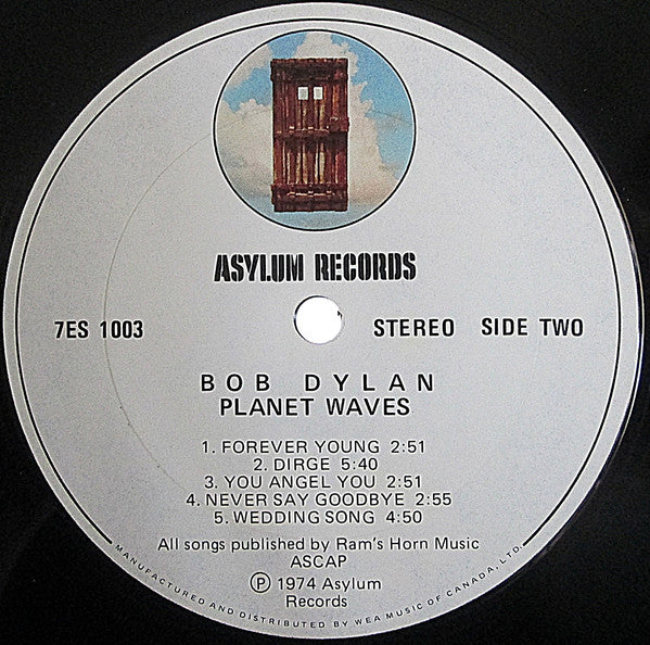 Bob Dylan - Planet Waves - 1974