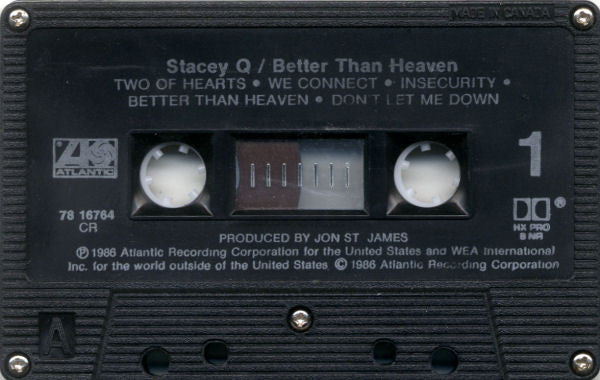 Stacey Q - Better Than Heaven Vinyl Record